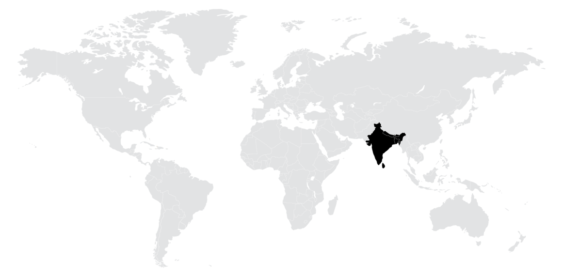 India Asia Map