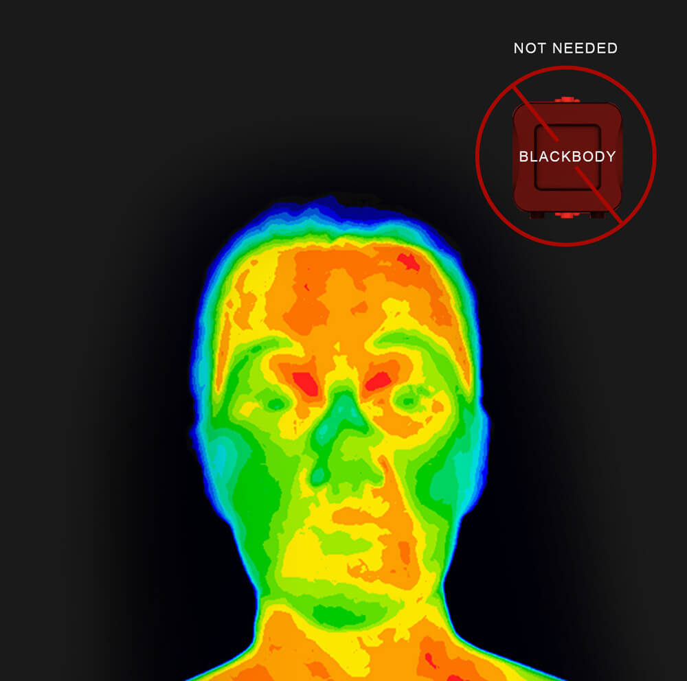 Accurate Temperature without blackbody