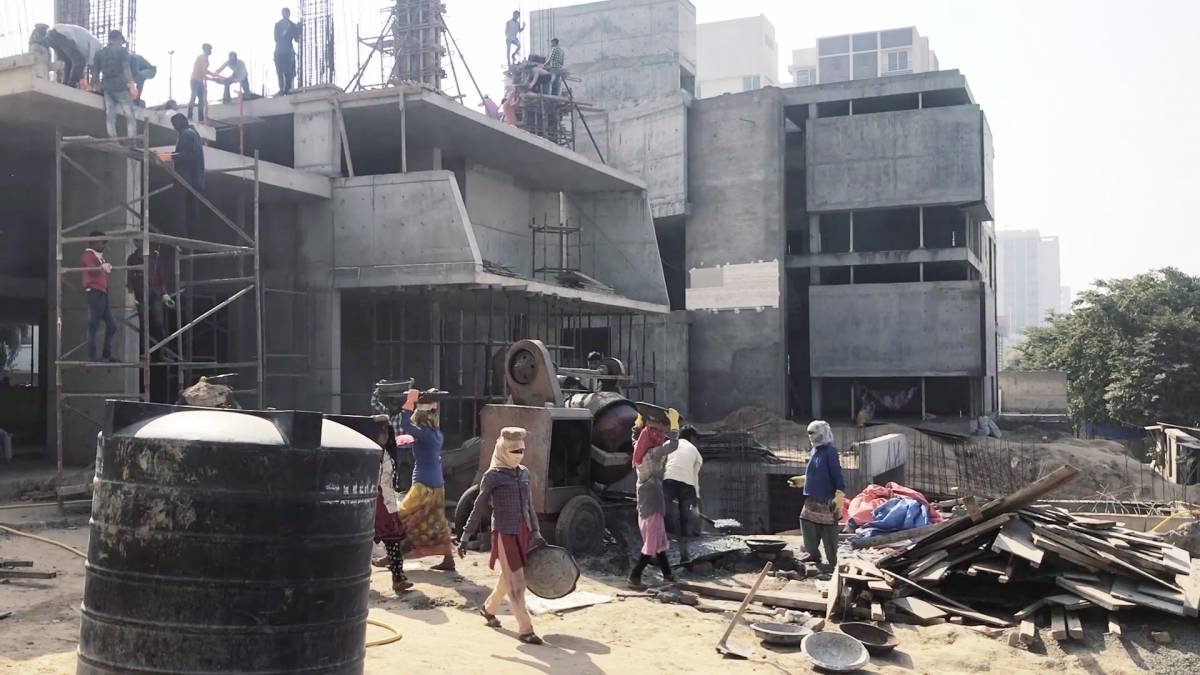 Live Construction site
