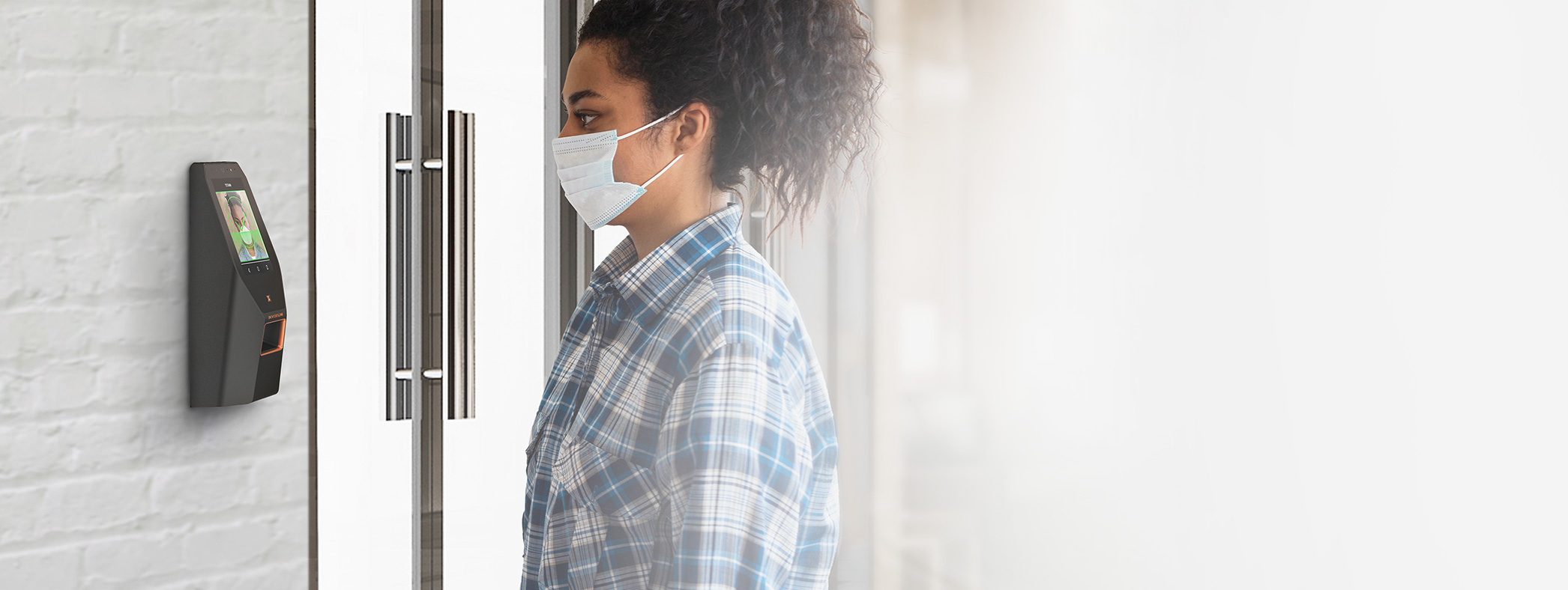 Face Recognition Access control with Temperature Detection IXM TITAN