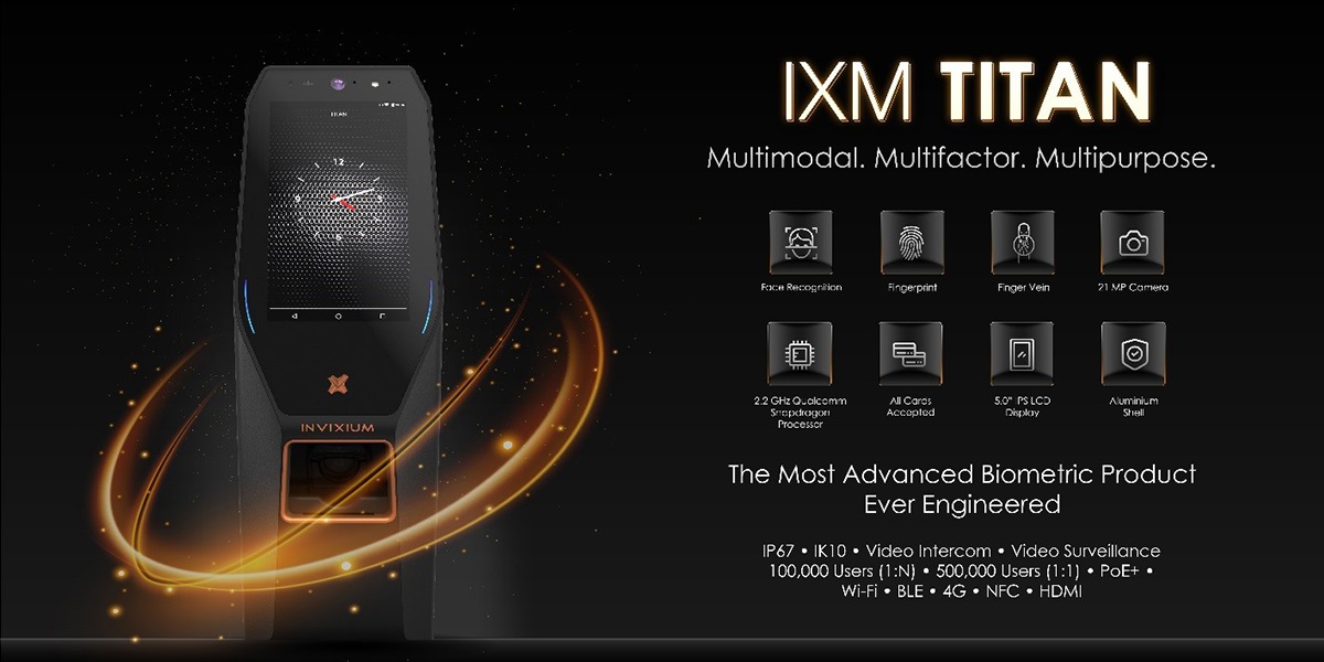 IXM TITAN : Advanced Biometric Product