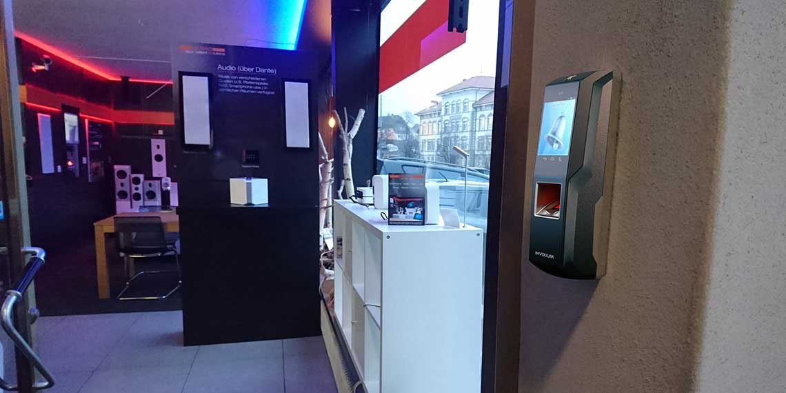 IXM TOUCH Installed at Inviting Showroom in Switzerland