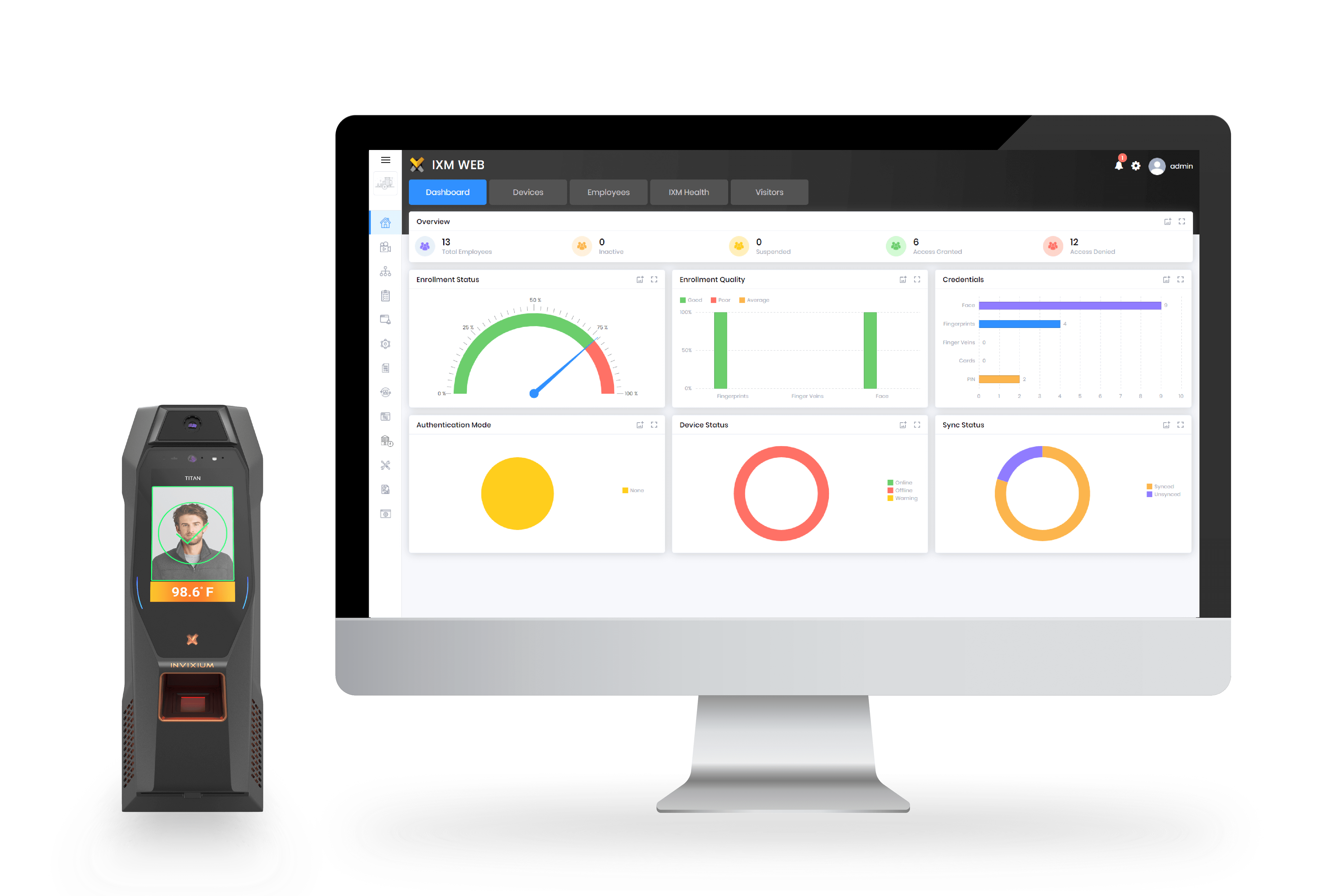 ixm web dashboard software