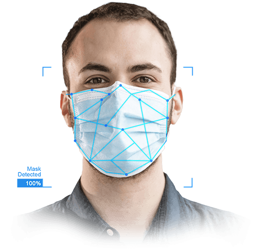 mask detection with tface access control